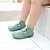 billige Babysko-baby sneakers strømper sko første vandrere lette indendørs sko bomuld skridsikre fritids- / sokstøvler småbørn (9m-4ys) hjem indendørs fritidssport blå pink grøn efterår