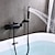 ieftine Robinete de Vană-Bathtub Faucet - Contemporary Electroplated Wall Mounted Ceramic Valve Bath Shower Mixer Taps