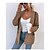 cheap Cardigans-Women&#039;s Cardigan Sweater Jumper Cable Chunky Knit Pocket Thin Tunic Open Front Solid Color Daily Going out Basic Casual Winter Fall Navy Wine Red S M L
