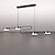 baratos Luzes pendentes-led pendente de luz de ilha de 90 cm de design de lanterna pendente de luz de metal pintado com acabamentos modernos 220-240v