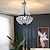 preiswerte Kristalllüster-led pendelleuchte 30 cm laterne design pendelleuchte metall lackiert modern 220-240v