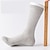 Χαμηλού Κόστους ανδρικές κάλτσες-Ανδρικά 5 Ζεύγη Κάλτσες Καθημερινές Κάλτσες Μαύρο Λευκό Χρώμα Βαμβάκι Μονόχρωμο Causal Αθλητικά Μεσαίο Φθινόπωρο &amp; Χειμώνας Ανατομικό