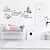 cheap Mirror Wall Stickers -3PC inspirational wall stickers acrylic mirror wall sticker live every moment, laugh every day, love beyond words text sticker decal art family stickers DIY Home Decoration Wall Decal