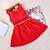 cheap Dresses-Kids Little Girls&#039; Dress Solid Colored Daily Purple Red Pink Cotton Sleeveless Regular Sweet Dresses Summer Slim 3-10 Years