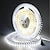 baratos Faixas de Luzes LED-Tira de luz led regulável de 32,8 pés 10 m smd 2835 12 v flexível sob o armário luz de vaidade branco quente branco frio
