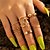 cheap Rings-Ring Classic Gold Alloy Natural Fashion Holiday 1 set One Size / Women&#039;s
