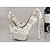 levne Svatební střevíce-svatební boty pro nevěstu družička ženy s uzavřenou špičkou bílé pu lodičky s drahokamu krystal imitace perla mašle střapec jehlový vysoký podpatek platforma svatební hostina valentýn luxusní
