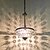 preiswerte Kristalllüster-led pendelleuchte 30 cm laterne design pendelleuchte metall lackiert modern 220-240v
