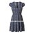 저렴한 캐주얼 드레스-여성용 A 라인 드레스 미니 드레스 블랙 네이비 블루 짧은 소매 플로럴 프린트 봄 여름 V 넥 세련 뜨거운 캐쥬얼 2022년 S M L XL