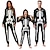 billige Kigurumi-pyjamas-Skelet / Kranium Dragter Kigurumi-pyjamas Børne Voksne Herre Cosplay Halloween Nemme Halloween kostumer