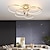 cheap Circle Design-65 cm LED Pendant Light Circle Design Ceiling Light Lantern Desgin Flush Mount Lights Metal Electroplated Modern 220-240V