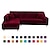 Недорогие Накидка на диван-стрейч чехол для дивана чехол эластичный секционный диван кресло двухместное кресло 4 или 4 или 3 местный l форма серый однотонный мягкий прочный моющийся