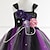 halpa Juhlamekot-tyttöjen hihaton sateenkaari yksisarvinen 3d painettu graafinen mekko prinsessa makea maxi mekko lasten taapero esitys juhlat erikoistilaisuus mesh