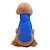 billiga Hundkläder-höst och vinter husdjurskläder enfärgad hatt tröja husdjurströja teddykläder plysch hundkläder