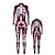 cheap Printing-Cosplay Costume Outfits Bodysuit Skeleton / Skull Haganai Teenager Adults&#039; Polyster Cosplay Costumes Knee Socks Athletic Socks Dress Socks Men&#039;s Women&#039;s Kid&#039;s Printing Carnival New Year