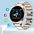 voordelige Smartwatches-LIGE LG0156 Slimme horloge 1 inch(es) Smart horloge Bluetooth Stappenteller Fitnesstracker Activiteitentracker Compatibel met: Android iOS Dames Lange stand-by Anti-verloren IP 67 45 mm horlogekast