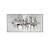abordables Peintures Abstraites-Peinture à l&#039;huile à la main peint à la main art mural abstrait paysage urbain horizon décoration de la maison décor toile roulée sans cadre non étiré