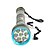 baratos Luzes ao ar livre-Lanternas LED Lanternas de Mergulho Lanternas de Mão Impermeável 10000 lm LED Emissores 1 Modo Iluminação Impermeável Campismo / Escursão / Espeleologismo Mergulho / Náutica Caça / IPX-8
