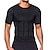 cheap Shapewear-Men Body Toning T-Shirt Body Shaper Corrective Posture Shirt Slimming Belt Belly Belly Fat Burning Compression Corset