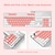 cheap Keyboards-AJAZZ AK35I USB Wired Mechanical Keyboard Mechanical White Backlit 104 pcs Keys