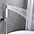 billige Badekraner-badekarkran - moderne galvanisert veggmontert keramisk ventil badekar dusj blandebatterier