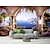 cheap Nature&amp;Landscape Wallpaper-Mural Wallpaper Wall Sticker Covering Print Peel and Stick Self Adhesive Arch Scenery PVC Vinyl Home Decor
