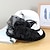 cheap Hats-Women&#039;s Artistic / Retro Party Wedding Special Occasion Party Hat Flower Flower Black White Hat Portable Sun Protection Ultraviolet Resistant / Gray / Fall / Winter / Spring / Vintage