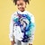 billige jentegensere og gensere i 3d-barnegutter 3d digital print sweatshirts hettegenser med galaksemønster med hette
