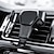 abordables Supports de voiture-Accroche Support Téléphone Automatique Voiture à Grille d&#039;Aération avec Type de boucle Type de sortie ABS Accessoire de Téléphone iPhone 12 11 Pro Xs Xs Max Xr X 8 Samsung Glaxy S21 S20 Note20