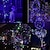 abordables LED String Lights-10pcs led ballon lumineux fête de mariage fournitures décoration transparent bulle décoration fête d&#039;anniversaire mariage led ballons guirlande lumineuse cadeau de noël