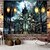 baratos tapeçarias de parede de halloween-tapeçaria de parede arte decoração cobertor cortina pendurada casa quarto sala de estar decoração psicodélico assombrado assustador abóbora caveira esqueleto morcego castelo ceifador poliéster