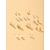 billige Øredobber-12 par sett stud øredobber øredobber bryllupsdag stilig romantisk klassisk koreansk kul perle øredobber smykker gull til bryllupsgave formell dato løfte 1 sett