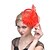 cheap Hats-Women&#039;s Hair Clip Party Party Headwear Solid Color / Red / Blue / Purple / Fall / Winter