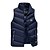 cheap Hiking Vests-Men&#039;s Quilted Puffer Vest Down Vest Winter Outdoor Thermal Warm Fleece Lining Windproof Breathable Outerwear Vest / Gilet Winter Jacket Skiing Ski / Snowboard Fishing Black Yellow Dark Blue Red Grey