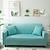 cheap Sofa Cover-Stretch Slipcover Sectional Sofa Cover Solid Color Washable Furniture Protector for Kids, Pets Fit for Armchair/Loveseat/3 Seater/4 Seater/L Shape Sofa