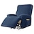 billige Hvilestolstoldeksel-stretch fløyel hvilestol sofa, 4-delt mykt sofatrekk, soveske med elastisk løkke, vaskbart møbelbeskyttelse for barn, kjæledyr, hunder, katter