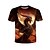cheap Boys&#039; Tees &amp; Shirts-Kids Boys&#039; T shirt Short Sleeve Brown 3D Print Dragon Animal Active 4-12 Years / Summer