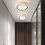 ieftine Montaj Flush &amp; Semi Flush-plafon cu led 20/20/25 cm forme geometrice lumini încastrate din aluminiu stil modern finisaje geometrice pictate led modern 220-240v
