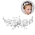 Χαμηλού Κόστους Κορδέλες μαλλιών και στέμματα-κορίτσια χαριτωμένο πριγκίπισσα γαμήλιο κεφαλάρι λευκό λουλούδι μόδα χαριτωμένο κεφαλόδεσμο μαργαριτάρι φόρεμα μαλλιών για κορίτσι