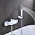 ieftine Robinete de Vană-Bathtub Faucet - Contemporary Electroplated Wall Mounted Ceramic Valve Bath Shower Mixer Taps