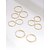 cheap Rings-Ring Classic Gold Alloy Joy Simple Elegant Fashion 1 set One Size / Women&#039;s
