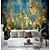 Χαμηλού Κόστους Ταπετσαρία Floral &amp; Plants-αυτοκόλλητο τοίχου τοιχογραφίας τοίχου που καλύπτει εκτύπωση φλούδα και ραβδί αυτοκόλλητο μπλε νοσταλγικό στυλ ξύλου αφηρημένο PVC / βινύλιο διακόσμηση σπιτιού