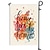 cheap Garden Flag-20 kinds of festivals cross-border garden flags, courtyard atmosphere decoration flags, double-sided printed linen flags