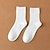 cheap Women-Fashion Comfort Women&#039;s Socks Solid Colored Christmas Stockings Socks Warm Christmas Blue 1 Pair