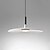 baratos Luzes da ilha-25 cm led pingente luz design único acabamentos pintados em metal moderno 220-240 v