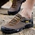 ieftine Pantofi sport și de exterior-Bărbați Pantofi de drumeție Impermeabil Impact Respirabil Rezistent la uzură Drum de țară Mers EVA Cauciuc Plasă Vară Toamnă Vișiniu Albastru Maro