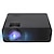 cheap Projectors-W13 Mini WiFi Projector for iPhone Upgraded HD Movie Projector with Synchronize Smartphone Screen, Portable Projector Supports 1080P,Compatible with iOS/Android/TV Stick, and HDMI/USB/VGA