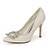 cheap Wedding Shoes-Women&#039;s Wedding Shoes Wedding Heels Bridal Shoes Rhinestone Stiletto Heel Pointed Toe Wedding Lace Loafer Floral Light Purple White Ivory