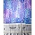 levne Fototapety-nástěnná samolepka na zeď krycí potisk vlastní odlepovací a lepicí odnímatelná samolepicí modrofialové krystaly pvc / vinyl domácí výzdoba