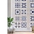 Недорогие Наклейки на плитку-24/48 шт., водонепроницаемые, креативные, для кухни, ванной, гостиной, самоклеящиеся настенные наклейки, водонепроницаемые, модные, синие, в скандинавском стиле, наклейки на плитку